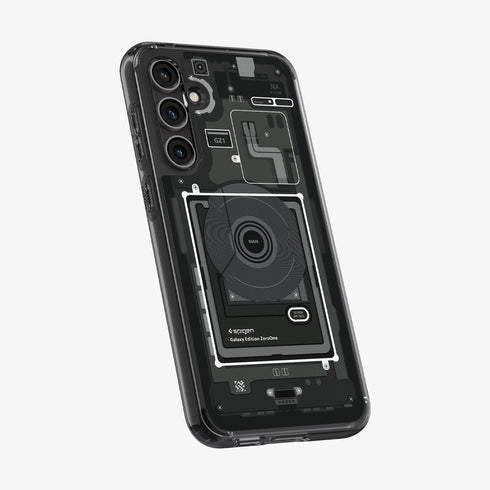 ACS05620 - Galaxy S23 Ultra Case Ultra Hybrid in zero one showing the back